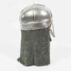 Steel Medieval Roa Bascinet Helmet 18 Gauge Knight Viking Helmet