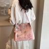 New Chinese Style Retro Bag Silk Jacquard Fashionable Minimalist Bag Shoulder Diagonal Cross Women's Shopper Totes AVE