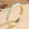 Small Flower Enamel Cloisonne Bracelet Vintage Design Ethnic Bracelet  Women Gifts