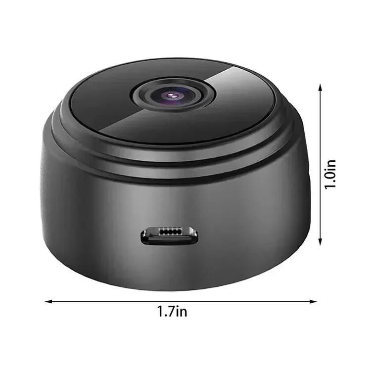 

New A9 Mini Camera WiFi Wireless Security Protection Remote Monitor Camcorders Video Surveillance Smart Home Mini Cam HD Camera 1PCS-black