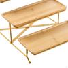 3 Tier Serving Platter Stand Set, Fruit Dessert Presentation Party Display Set Decorative