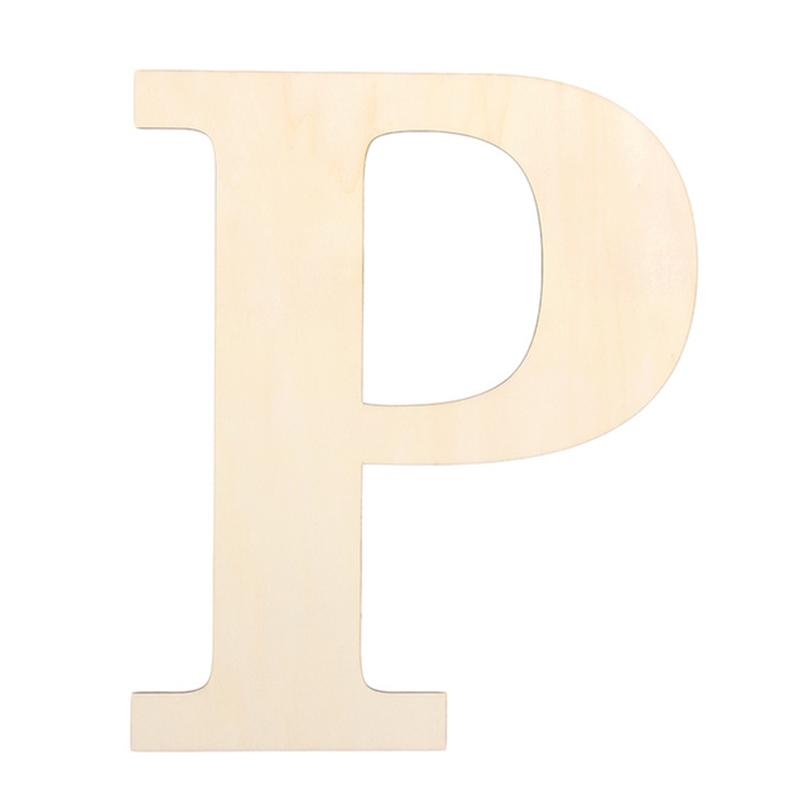 30cm Wooden Letters For Wall Decorations Crafts Nursery Kids Baby Room Alphabet Name DIY Word Wedding Party Art Home Decor
