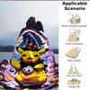 1pc Halloween Pikachu Blanket Soft All Season Throw with Vibrant Design, Perfect for Home, Travel, and Gifts, Ideal for Naps and Camping