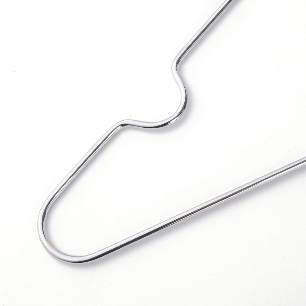 Amber Home Baby Kein Fluoreszierendes Metall Geeignet für 30cm Breite Kleiderbügel, 20er Pack, Silber, Mittel, Kleiderbügel, Elegant, Kinder, Anzüge, T-Shirts, Jacken,