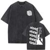 Washed Vintage Frank Fashion T-Shirts Blond Self Control Graphic T Shirt Ocean Hip Hop Tees Cotton Men's Oversized Clothing22