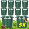 101Pcs Snail Traps Catcher Garden Slug House Reusable Pests Bait Station Tools Pest Repeller Garden Farm Vegetable Protector