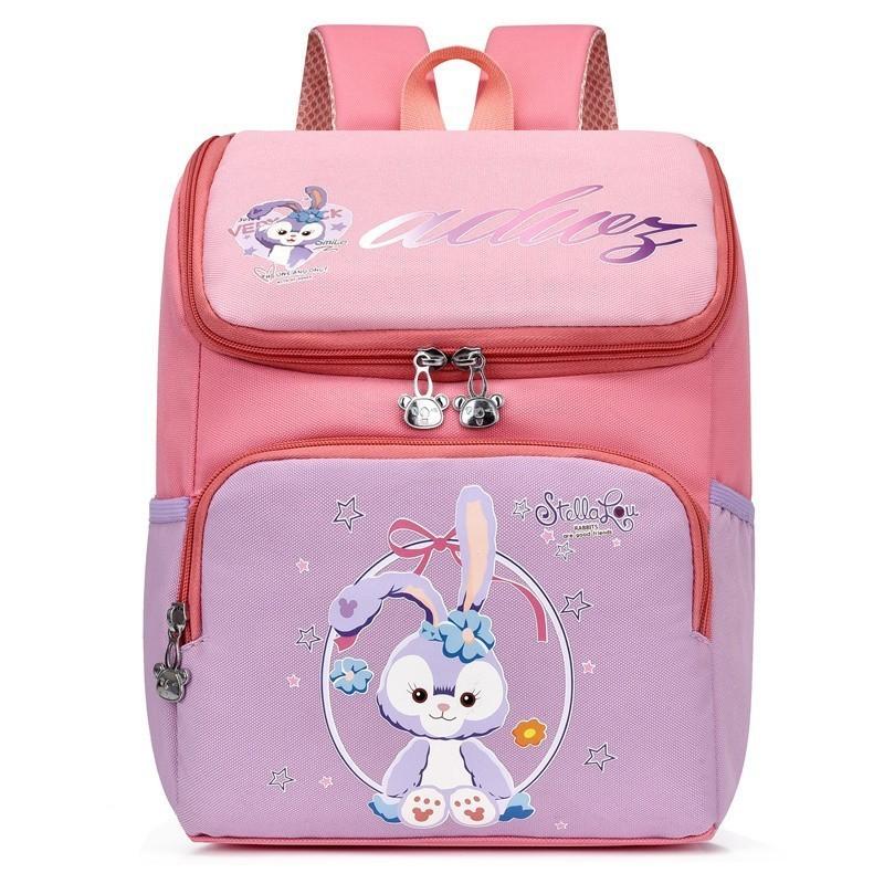 Cute Spine Protection Backpack For Kids Boys Girls Lightweight Cartoon School Bag