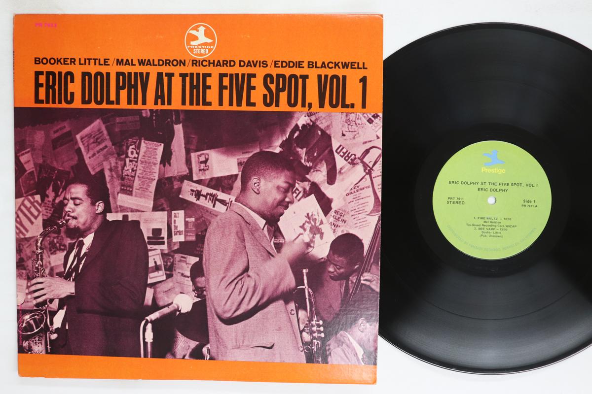 

LP Record ERIC DOLPHY At The Five Spot Vol.1 PRT7611 PRESTIGE 1971 US Jazz Used