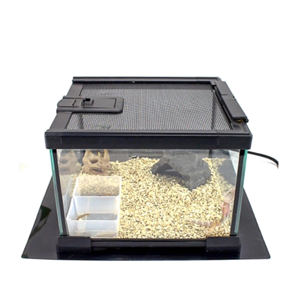 5-20W terariu reptile covoraș de căldură alpinism animale de companie încălzire tampoane calde reglabil controler temperatură covorașe provizii pentru reptile