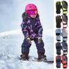 Kinderhandschuhe Ski Eislaufen Kälteschutz Outdoor Druckhandschuhe Warm Verdickt Reithandschuhe