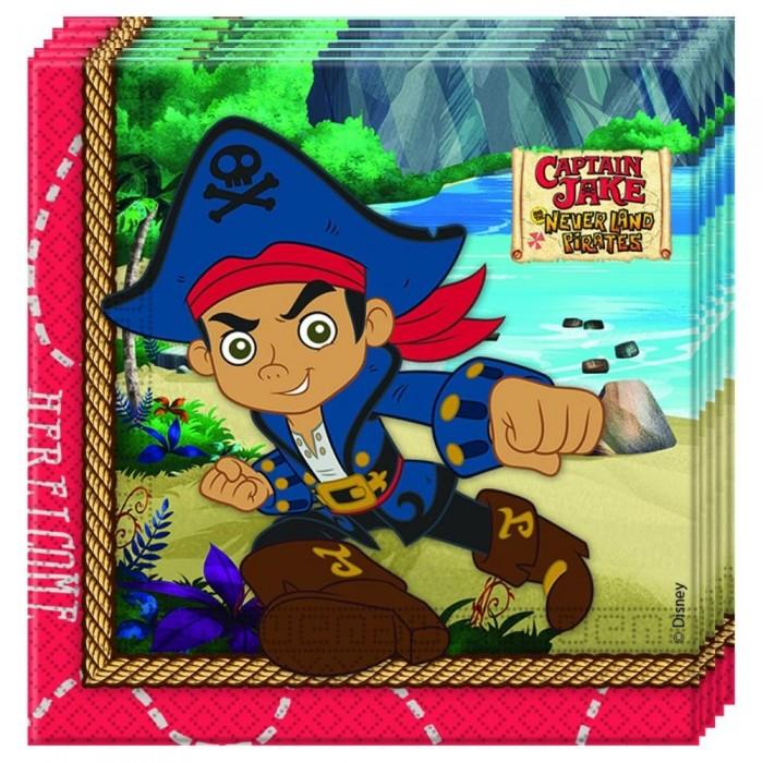Jake And The Never Land Pirates Disposable Napkins (Pack of 20)
