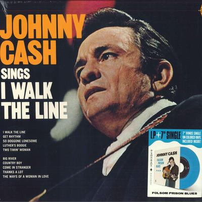 LP Schallplatte JOHNNY CASH - Sings I Walk The Line 660155 Glamourama Reco 2019 Europa Folk