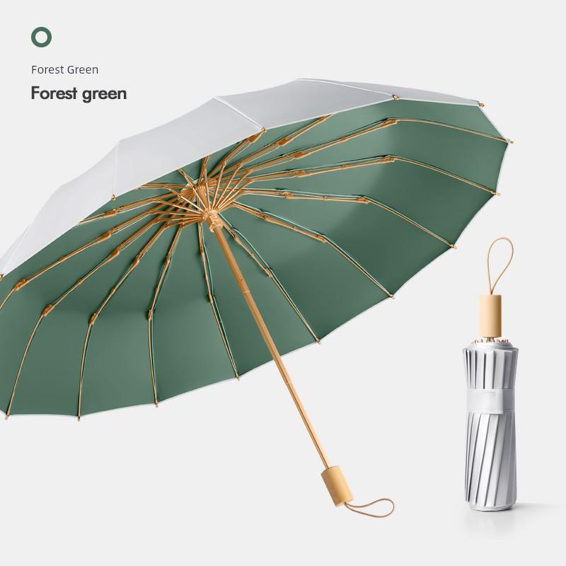 Umbrella with Enlarged Size, Thickened and Reinforced, Dual-Use for Sun and Rain, Sun Protection, Uv Protection, Sunshade Umbrella for Men and Women
