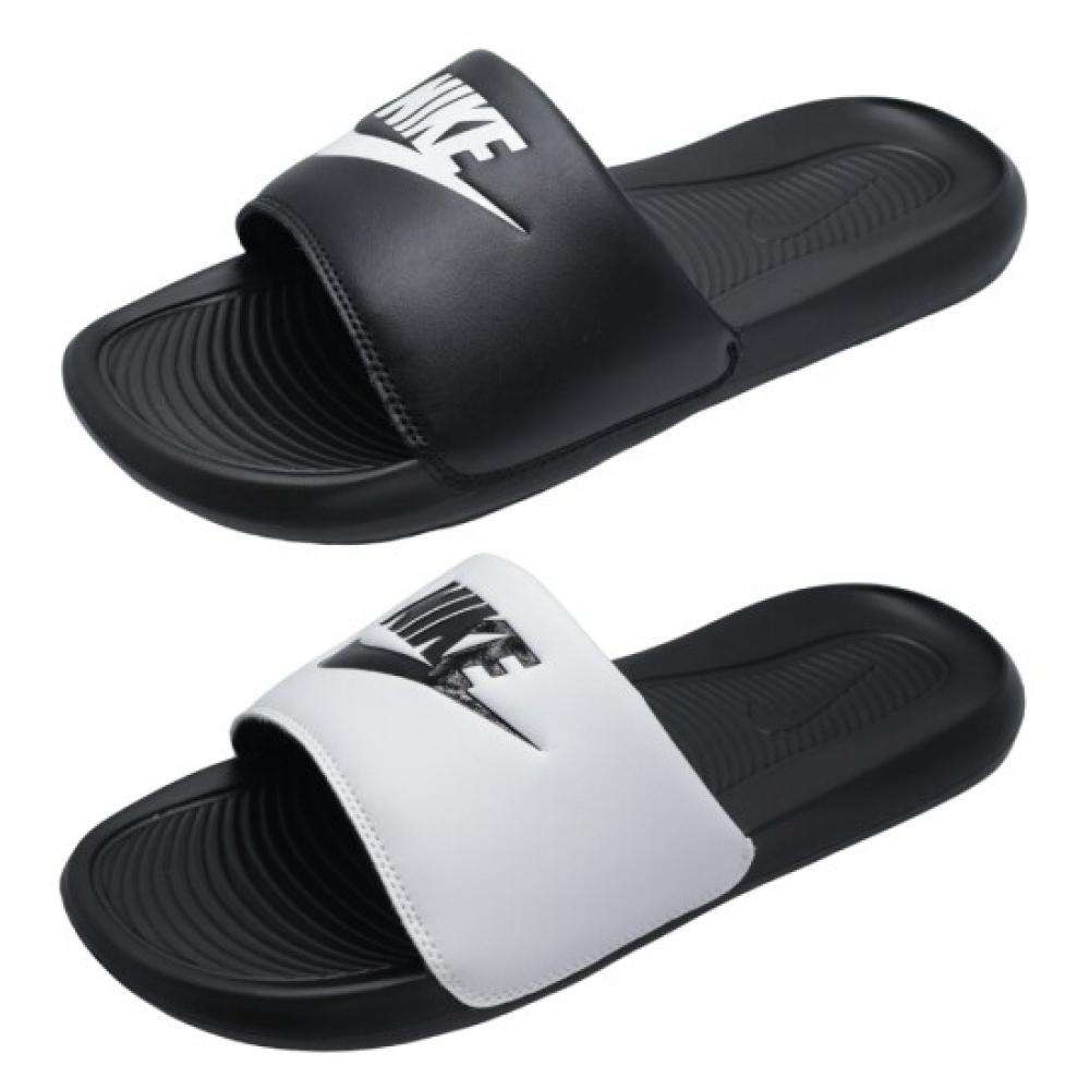 Nike Victory One Slide Cushion Slipper White Black