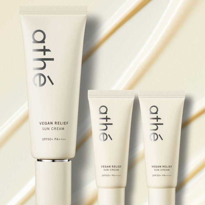 

Ate Vegan Relief Небиоактивный солнцезащитный крем 70 мл + 20 мл x 2