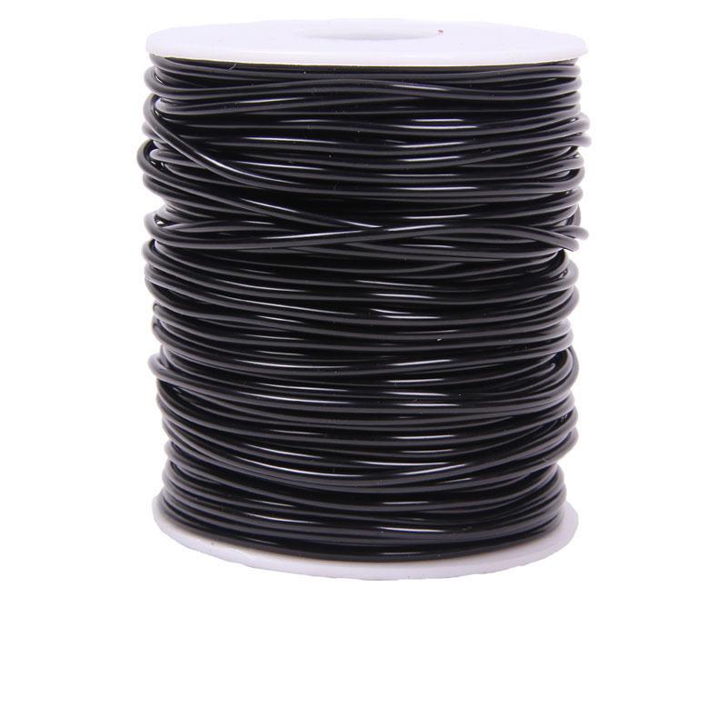 

10m Dia 2mm Round Rubber Cord Necklace Thread Black Brown Color Beading Rope String For Diy Bracelet Findings Jewelry Making
