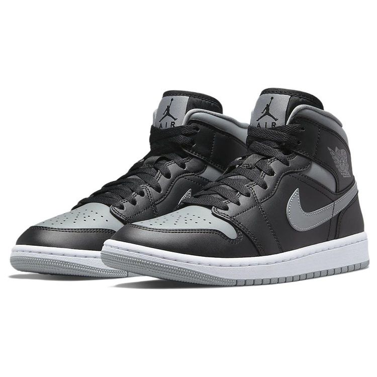 Dámské tenisky Air Jordan 1 Mid Shadow Šedá Černá Particle-Grey BQ6472-007