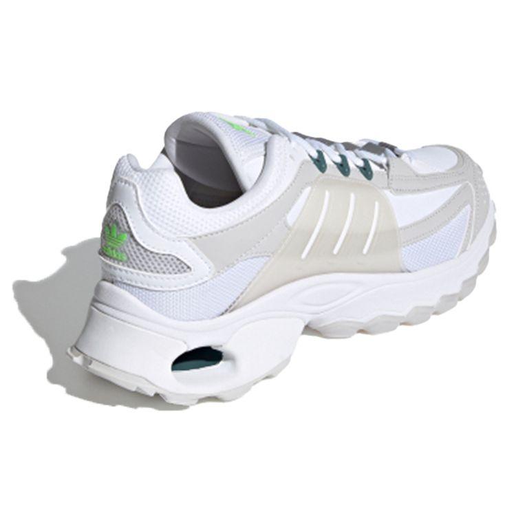 Adidas Originals Thesia Fabric Synthetic Leather Casual Breathable Low-Top Lifestyle Shoes Unisex Sneakers White Light-Gray S42687