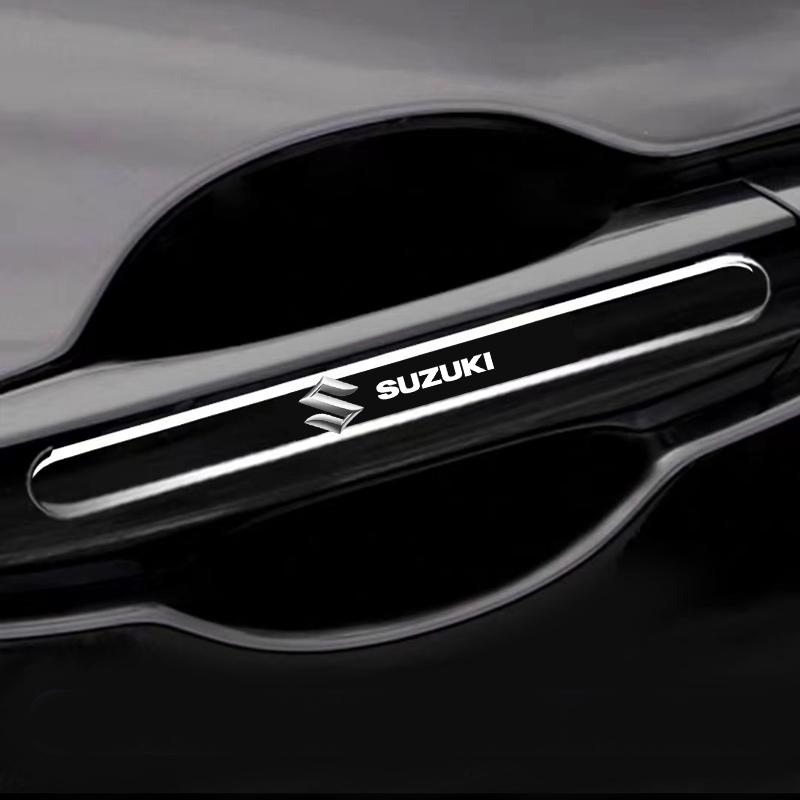 4PCS Transparent Car Door Anti-collision Protector Bumper Strip Sticker for Suzuki Swift SX4 Samurai Sport Jimny Grand Vitara Alto GW250  Splash Swace