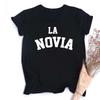 Equipo De La Novia Spanish Print Shirt Bachelorette Party TShirt Outfit Team Bridetops Wedding Bride Shower Party Tee T Shirts