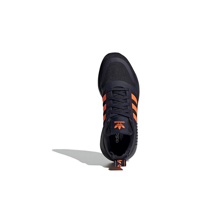 Adidas Originals Multix Durable Breathable Low-Top Running Shoes Kids Sneakers Blue Orange GW3005