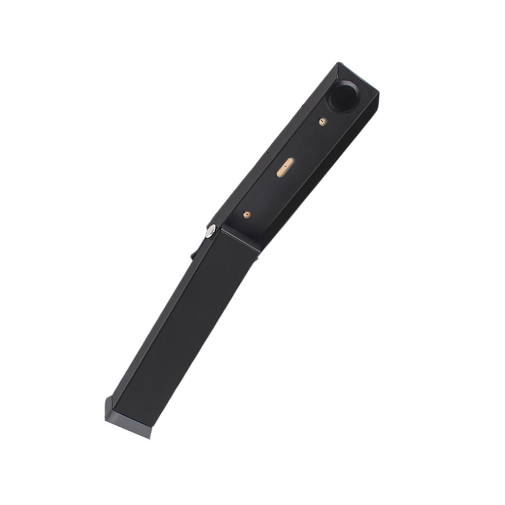 Adjustable Steel Door Stopper Non Punch Designs Metal Door Stop with Rubber Tip Quick Installation for Gap Doors