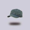 Washed Denim Flat Top Hat Y2k Cadet Cap Casual Peaked Cap  Outdoor