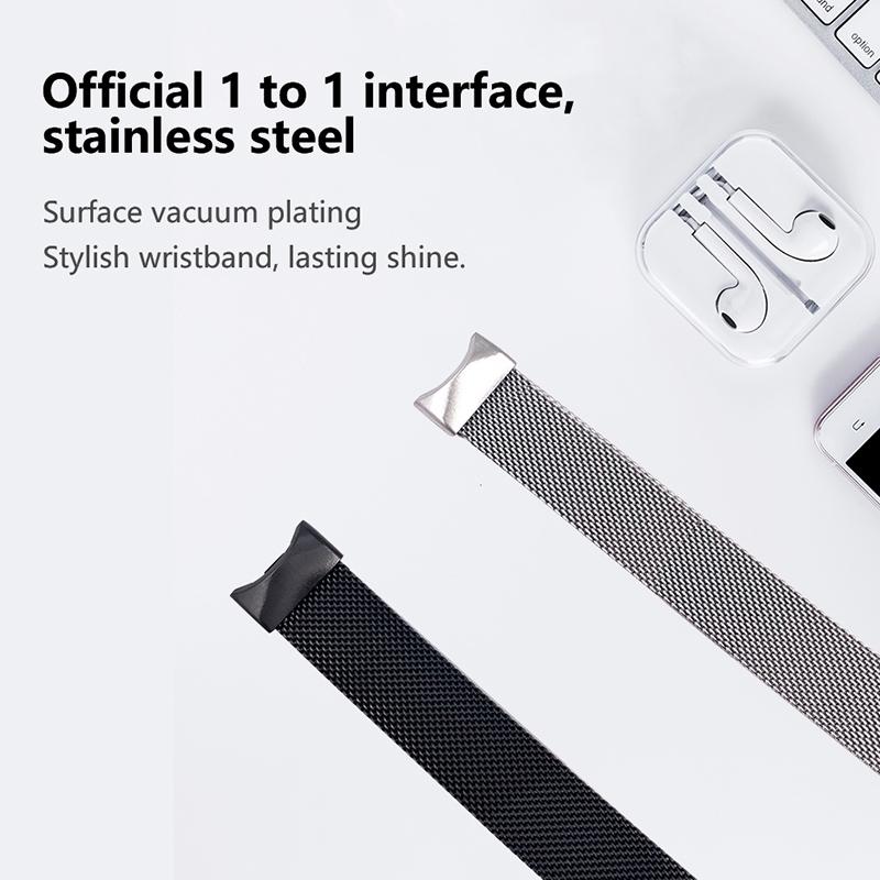 Metal Strap for Xiaomi Mi Band 8 9 10 Bracelet with TPU Case Screen Soft Protector Milanese Magnetic Loop Replacement Watchband