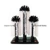 Multi-Functional Detachable Cup Brush with Soft Bristles for Cleaning Glasses and Thermos