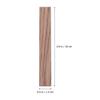OUNONA 40 Pieces Miniature House Imitation Wood Grain Flooring Boards, 10x0.6x0.08 Inches, Dollhouse Accessories, Model Flooring, DIY Interior Decor