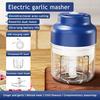Electric Garlic Masher Mini Portable Veggie Chopper USB Charging Wireless Food Processor Meat Slicer Egg Beater
