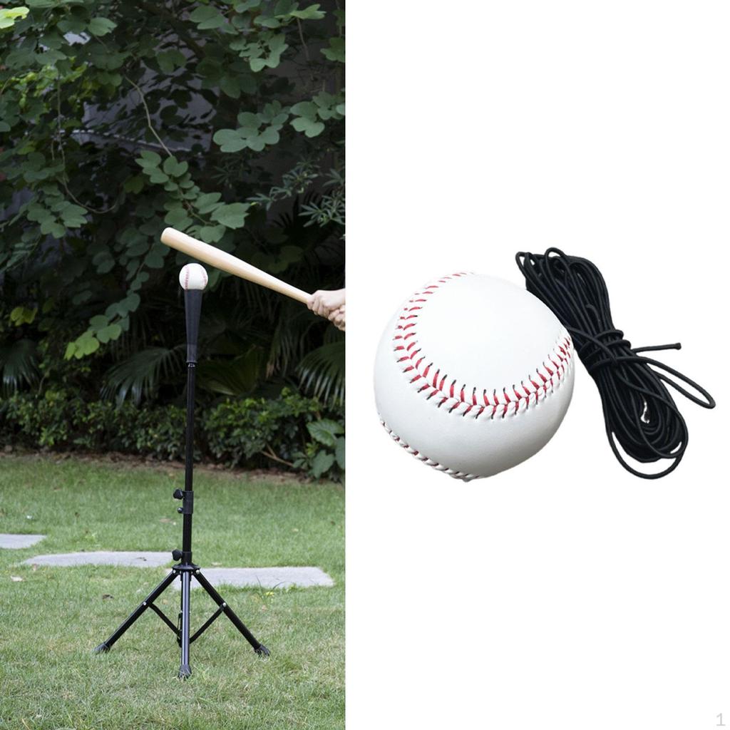 Baseball Practice Tool with Rope for of All Levels