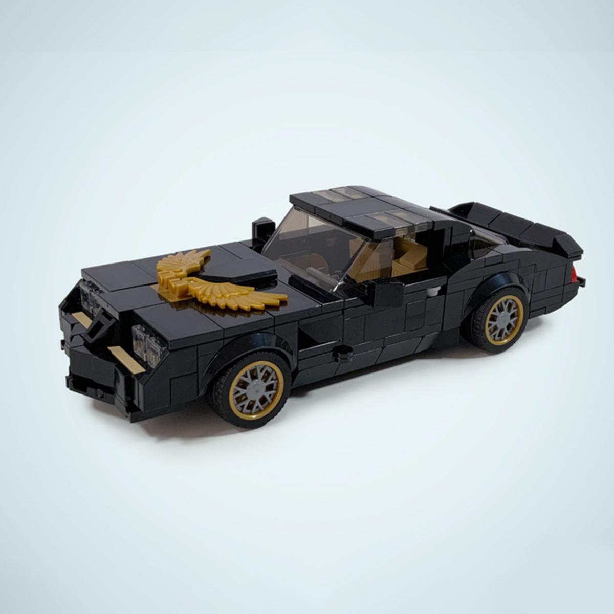 

Technical 1977 Firebird Trans Am Speed Super Sports Cars Building Blocks Creative Garage Toys Christmas Kids Gift PDF Paper Manual