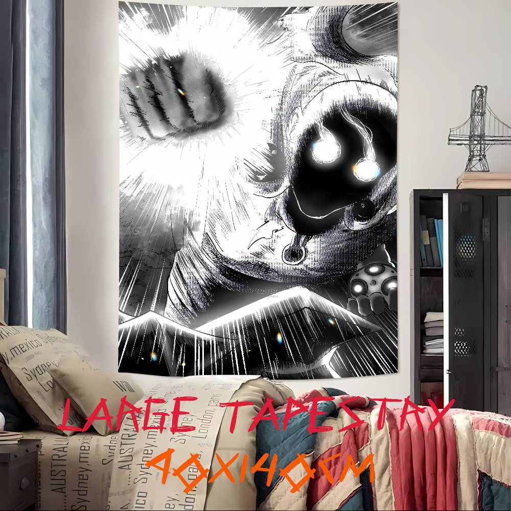Large HOT Popular Cool Anime One PPunchS Top Man Tapestry Decoration Bedroom Dormitory Background Tapestry