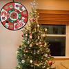 Neue Weihnachts-Heimdekorationsartikel Kreative Dartscheibe Weihnachtsmann Wurfscheibe Dart-Schießbrett Party-Spielzubehör