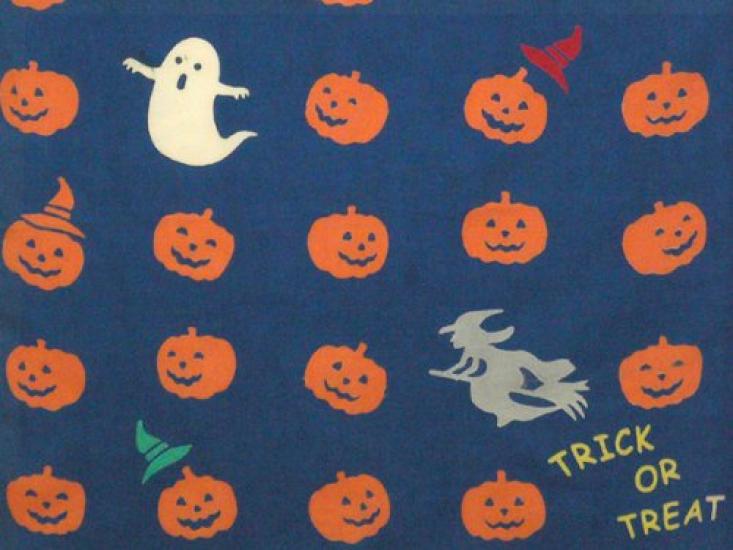 

Todaya Shoten Tenugui Hand 190 Nashien-zome (Halloween Towel)