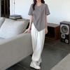 Summer 2023 Women's Slim Fit Irregular Cotton T-Shirt - High-Quality, Short-Sleeved Fashion Top