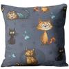 Pillowcase 40x40 Cm Cotton Cushion Cover Children's Decorative Zipper