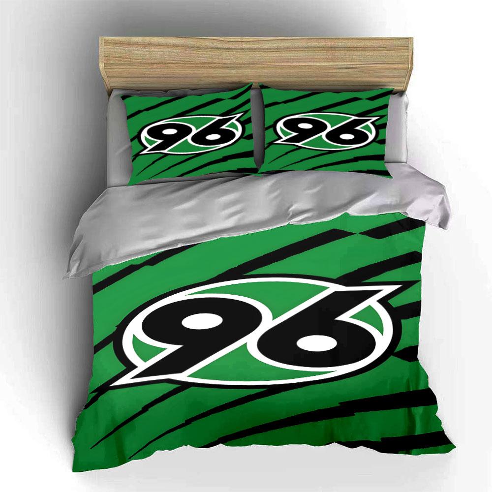 Green 96 Logo Design Bedding Set Print Bedding Set Duvet Cover Pillowcases (1* Duvet Cover 2* Pillowcases Do Not Include Comforter)