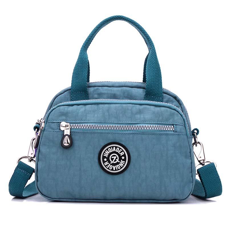 Female Bag 2022 New Fashion Handbag Shoulder Messenger Bag Lightweight Washable Nylon Leisure Small Bag KTB