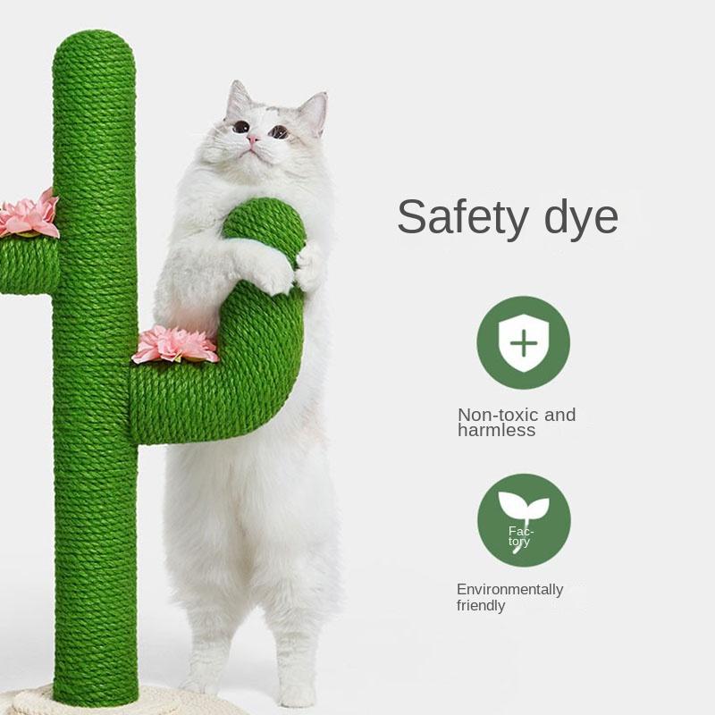 Home Cat Climbing Scratching Platform Game Play Wear-resistant Cat Tree Tower Rest Sleep Entertainment Pet Supplies Complete