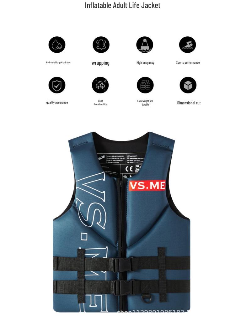 Schwimmweste für Erwachsene für Wassersport und Bootfahren