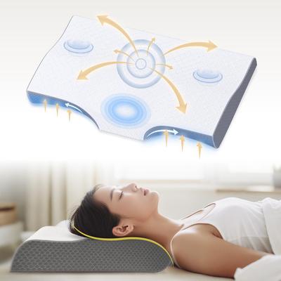 Memory Foam Relieves Neck Straight Neck Comfortable Sleep Pillow for and Stomach Adjustable Ergonomic Perfect Birthday Gift for 50x30cm Pillow, Pain,