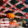 Cloth Halloween Blood Strip Horror Scene Decorative Props Quarantine Gauze Tape