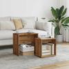 VidaXL Nesting Coffee Tables 2 Pcs Old Wood Engineered Wood, Nesting Table, Modern Nesting Table, Table Set 856050