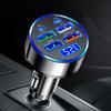 6 In 1 100W Multi Port Car Charger 4USB 2PD USB C Car Phone Charger Adapter Fast Charger for Smart Phone & Tablets Charging
