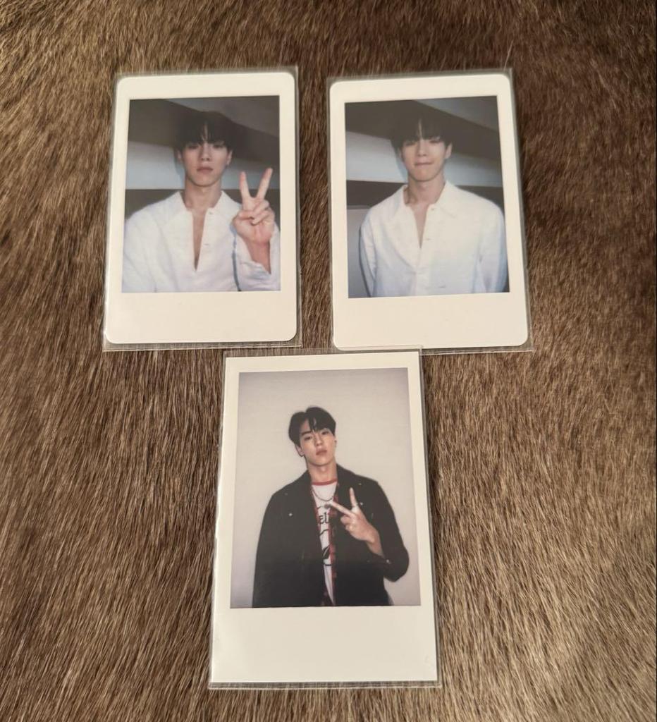 [USED] MONSTA X Shownu THE UNSEEN WITHMUU Polaroid