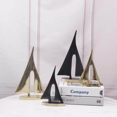 Smooth Sailing Copper Sailboat Ornament for Home Décor, Villas, Hotels, and More