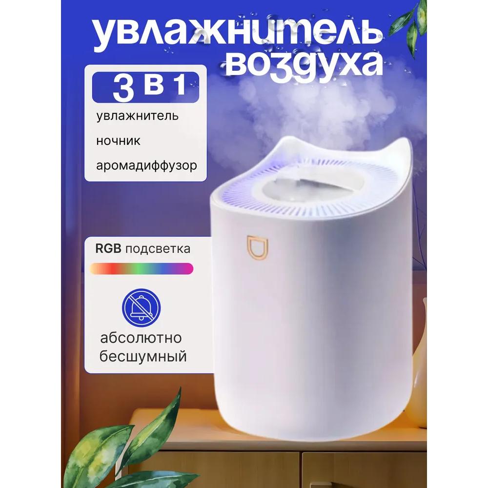 Настольный увлажнитель воздуха для дома с подсветкой Option1