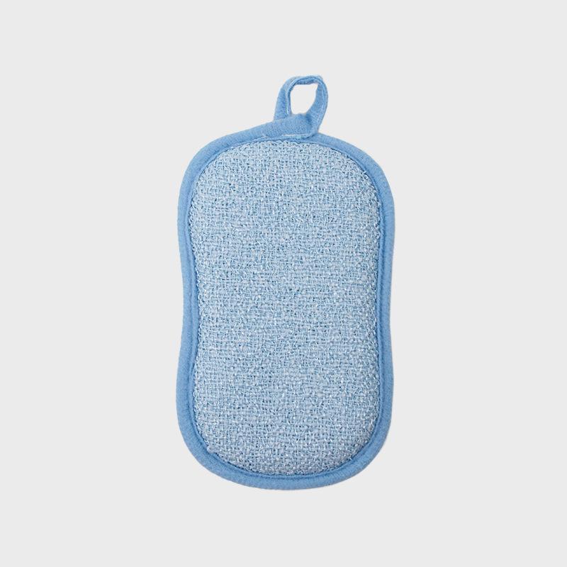 TEMU Kitchen Sponge & Dishcloth Set - High-Density Microfiber, Non-Oily 